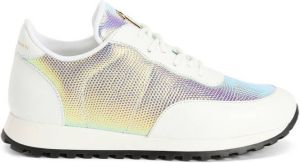 Giuseppe Zanotti holographic-effect low-top sneakers White