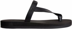 Giuseppe Zanotti Hydra thong-strap leather sandals Black