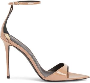 Giuseppe Zanotti Intrigo 105mm high-heeled sandals Neutrals