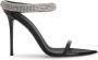 Giuseppe Zanotti Intriigo Galassia 105mm rhinestone-embellished satin sandals Black - Thumbnail 1