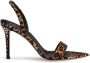 Giuseppe Zanotti Intriigo Leo 90mm silk sandals Brown - Thumbnail 1