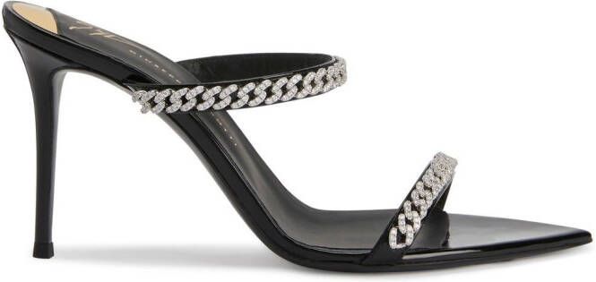 Giuseppe Zanotti Intriigo open toe sandals Black