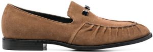 Giuseppe Zanotti Jareth suede loafers Brown