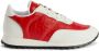 Giuseppe Zanotti Jimi panelled sneakers Red - Thumbnail 1