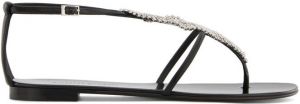 Giuseppe Zanotti Josie strap-detail sandals Black