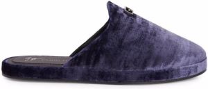 Giuseppe Zanotti Jungle Fever slippers Blue
