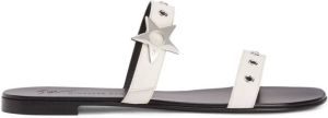 Giuseppe Zanotti Kalamity double-strap sandals White