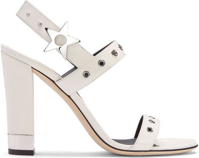 Giuseppe Zanotti Kalamity high-heel sandals White