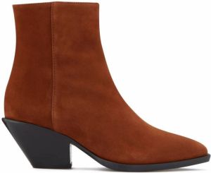Giuseppe Zanotti Karley suede ankle boots Brown