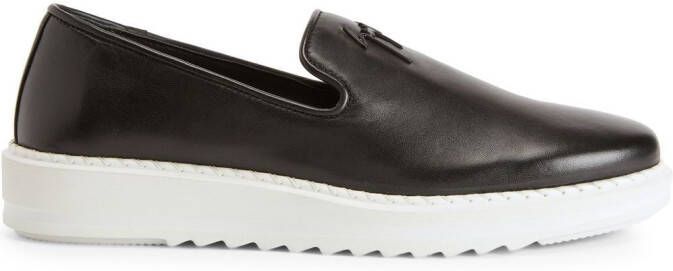 Giuseppe Zanotti Klaus leather loafers Black