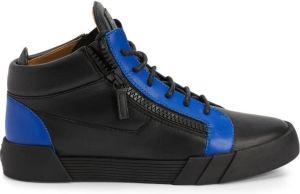 Giuseppe Zanotti Kriss high-top leather sneakers Black