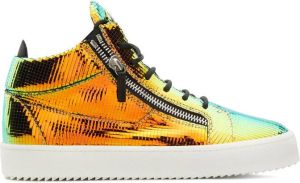 Giuseppe Zanotti Kriss lace-up sneakers Yellow