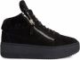 Giuseppe Zanotti Kriss shearling-lined sneakers Black - Thumbnail 1