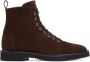 Giuseppe Zanotti lace-up suede ankle boots Brown - Thumbnail 1