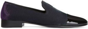 Giuseppe Zanotti Lewis Cup loafers Purple