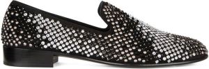 Giuseppe Zanotti Lewis Special embellished loafers Black
