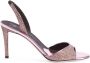 Giuseppe Zanotti Lilibeth 85mm fabric sandals Pink - Thumbnail 1