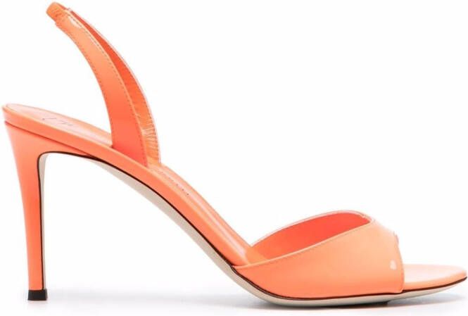 Giuseppe Zanotti Lilibeth 90mm slingback sandals Orange
