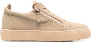 Giuseppe Zanotti low-top lace-up sneakers Brown