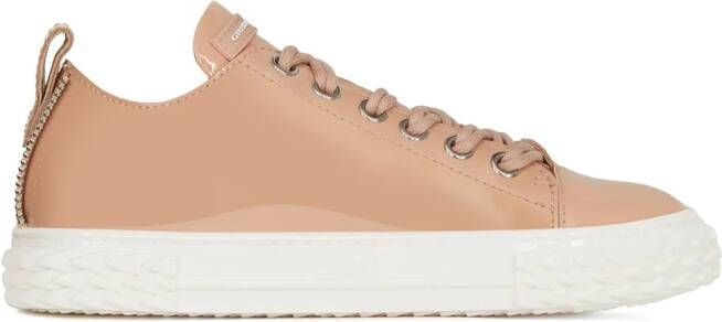 Giuseppe Zanotti low-top lace-up trainers Pink