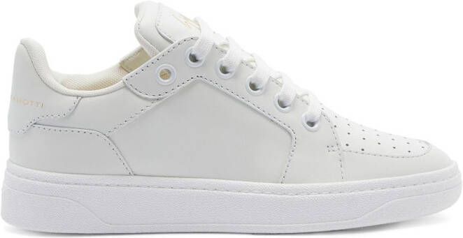 Giuseppe Zanotti low-top perforated sneakers White