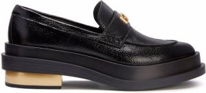Giuseppe Zanotti Malick logo-plaque loafers Black