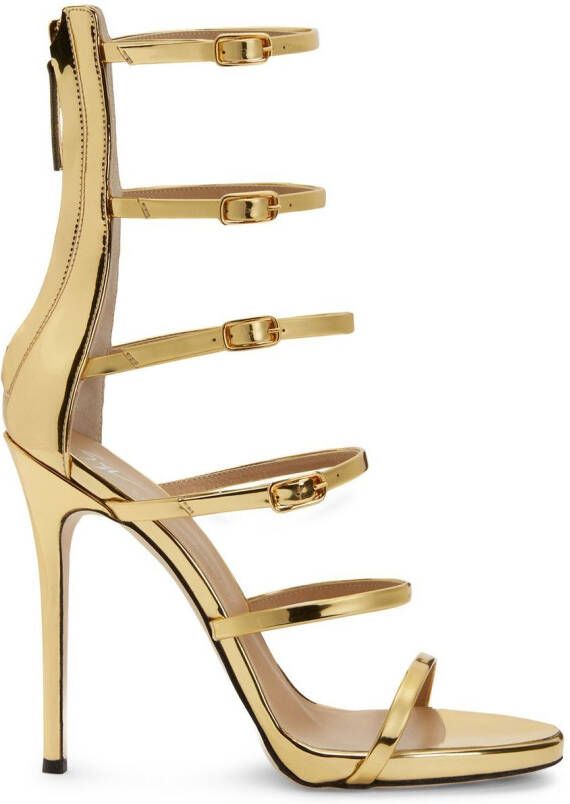 Giuseppe Zanotti Margaret multi-strap sandals Gold