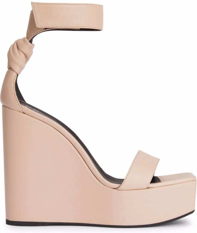 Giuseppe Zanotti Meissa Know wedge sandals Pink