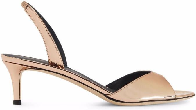 Giuseppe Zanotti metallic-finish Lilibeth sandals Pink