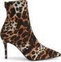 Giuseppe Zanotti Mirea 90mm leopard-print ankle boots Black - Thumbnail 1