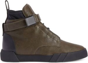 Giuseppe Zanotti Moonshot high-top sneakers Brown
