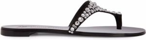 Giuseppe Zanotti Nebula crystal-embellished sandals Black