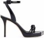 Giuseppe Zanotti Nefertite knot 100mm sandals Black - Thumbnail 1