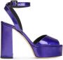 Giuseppe Zanotti New Betty 120mm sandals Blue - Thumbnail 1
