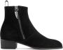 Giuseppe Zanotti New York suede ankle boots Black - Thumbnail 1
