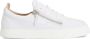 Giuseppe Zanotti Nicki glitter low-top sneakers White - Thumbnail 1