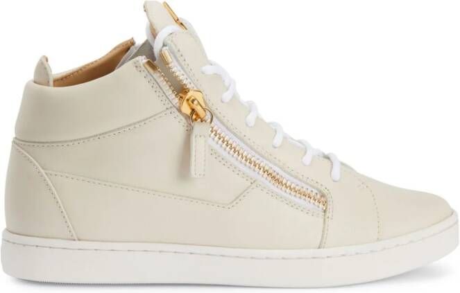 Giuseppe Zanotti Nicki leather sneakers White