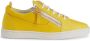 Giuseppe Zanotti Nicki leather sneakers Yellow - Thumbnail 1