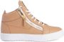 Giuseppe Zanotti Nicki mid-top leather sneakers Neutrals - Thumbnail 1