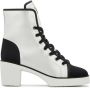 Giuseppe Zanotti Nidir chunky-heel ankle boots Silver - Thumbnail 1