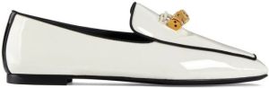 Giuseppe Zanotti Pigalle Dice leather loafers White