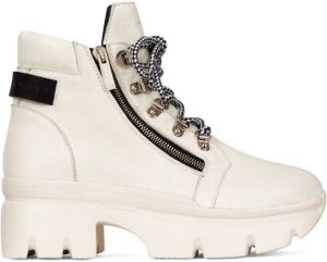 Giuseppe Zanotti platform hiking boots White