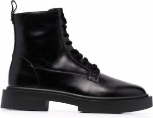 Giuseppe Zanotti polished-finish lace-up boots Black