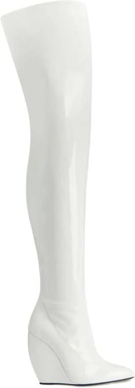 Giuseppe Zanotti Preety 105mm pointed-toe boots White