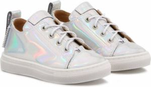 Giuseppe Zanotti Pyin iridescent effect sneakers Silver