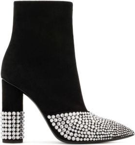 Giuseppe Zanotti Raina embellished ankle boots Black