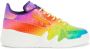 Giuseppe Zanotti rainbow crocodile-effect sneakers Yellow - Thumbnail 1