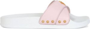Giuseppe Zanotti Seki studded slides Pink