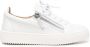 Giuseppe Zanotti side zip sneakers White - Thumbnail 1