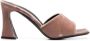 Giuseppe Zanotti Solhene 90mm velvet-effect sandals Neutrals - Thumbnail 1
